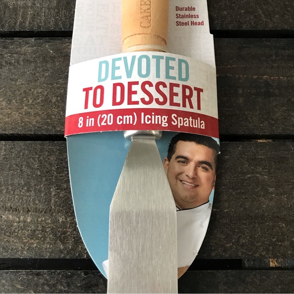 Cake Boss 8in Stainless Steel Icing Spatula - Picture 6 of 10